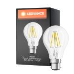 Ledvance Classic Performance LED Pære B22d Pære filament klar 4W 470lm - 827 ekstra varm hvid | erstatter 40W
