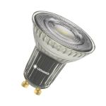 Ledvance LED Spot GU10 PAR16 6.1W 575lm 36D - 927 Ekstra Varm Hvid | Bedste Farvegengivelse - Dæmpbar - Erstatter 80W