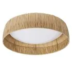 Ledvance LED Decor Væg og Loftlampe Bambus Brun 18W 750lm - 830 Varm Hvid